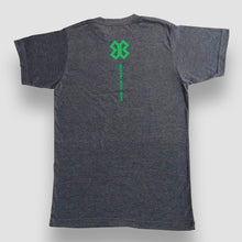 Cargar imagen en el visor de la galería, Playera Unisex Futbol - Show Football - Gris obscuro con Verde