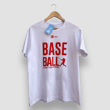Cargar imagen en el visor de la galería, Playera Unisex Béisbol - Show Baseball - Blanco