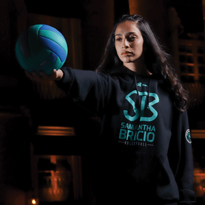 Sudadera Voleibol -  Baxu - Samantha Bricio SET1 - Negro