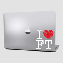 Cargar imagen en el visor de la galería, Sticker Futbol - I Love Football - Grande
