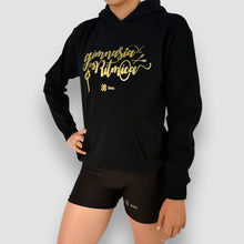 Cargar imagen en el visor de la galería, Sudadera Unisex Gimnasia Rítmica - Show Rhythmic Gymnastic - Negro / dorado