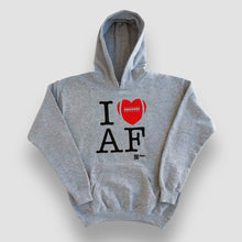 Cargar imagen en el visor de la galería, Sudadera Unisex Fútbol Americano - I Love American Football - Gris Jaspe