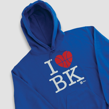 Cargar imagen en el visor de la galería, Sudadera Unisex Basquetbol - I love Basketball - Azul