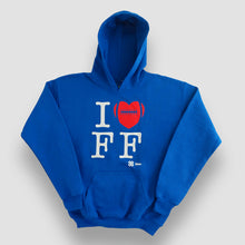 Cargar imagen en el visor de la galería, Sudadera Unisex Tochito - I Love Flag Football - Azul rey