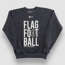 Cargar imagen en el visor de la galería, Sudadera Unisex Tochito - Show Flag Football - Gris Oscuro