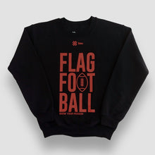 Cargar imagen en el visor de la galería, Sudadera Unisex Tochito - Show Flag Football - Negro