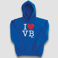 Cargar imagen en el visor de la galería, Sudadera Voleibol - I Love Volleyball - Azul