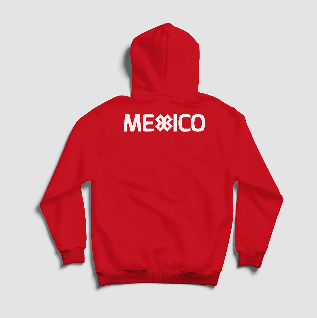 Sudadera Deportiva - MÉXICO - Rojo – Baxu