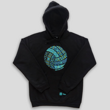 Cargar imagen en el visor de la galería, Sudadera Voleibol - Balón Textura - Negro