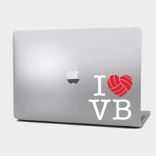Cargar imagen en el visor de la galería, Sticker Voleibol - I love Volleyball - Grande