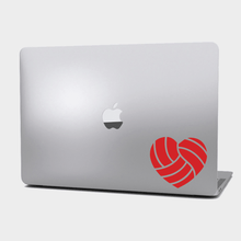 Cargar imagen en el visor de la galería, Sticker Voleibol - Corazón Volleyball