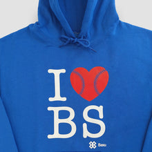 Cargar imagen en el visor de la galería, Sudadera Unisex Béisbol - I Love Baseball - Azul rey