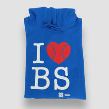 Cargar imagen en el visor de la galería, Sudadera Unisex Béisbol - I Love Baseball - Azul rey