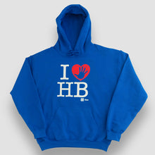 Cargar imagen en el visor de la galería, Sudadera Unisex Balonmano - I Love Handball - Azul rey