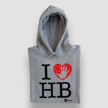 Cargar imagen en el visor de la galería, Sudadera Unisex Balonmano - I Love Handball - Gris jaspe