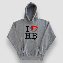 Cargar imagen en el visor de la galería, Sudadera Unisex Balonmano - I Love Handball - Gris jaspe