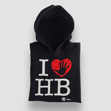 Cargar imagen en el visor de la galería, Sudadera Unisex Balonmano - I Love Handball - Negro