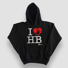 Cargar imagen en el visor de la galería, Sudadera Unisex Balonmano - I Love Handball - Negro