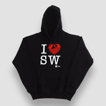 Cargar imagen en el visor de la galería, Sudadera Unisex Natación - I Love Swimming- Negro