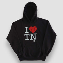 Cargar imagen en el visor de la galería, Sudadera Unisex Tenis - I Love Tennis - Negro