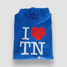 Cargar imagen en el visor de la galería, Sudadera Unisex Tenis - I Love Tennis - Azul rey