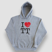 Cargar imagen en el visor de la galería, Sudadera Unisex Tenis de Mesa - I Love Table Tennis - Gris jaspe