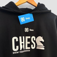 Cargar imagen en el visor de la galería, Sudadera Unisex Ajedrez - Show Chess - Negro