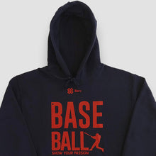 Cargar imagen en el visor de la galería, Sudadera Unisex Béisbol - Show Baseball - Azul marino
