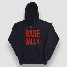 Cargar imagen en el visor de la galería, Sudadera Unisex Béisbol - Show Baseball - Azul marino