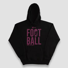 Cargar imagen en el visor de la galería, Sudadera Unisex Futbol - Show Football - Negro con Rosa