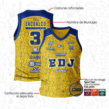 Cargar imagen en el visor de la galería, Uniforme Basquetbol Baxu - EDJ PLAY - Jersey + Short de Juego