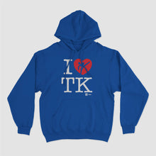 Cargar imagen en el visor de la galería, Sudadera Unisex Taekwondo - I love Tae Kwon Do - Azul rey