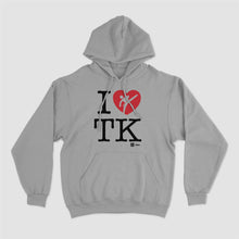 Cargar imagen en el visor de la galería, Sudadera Unisex Taekwondo - I love Tae Kwon Do - Gris