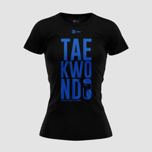 Cargar imagen en el visor de la galería, Blusa Dama Taekwondo - Show Tae Kwon Do - Negro