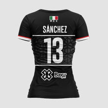 Cargar imagen en el visor de la galería, Jersey Deportivo Mujer México PERSONALIZADO - Edición Selección Mexicana - Sport Sec - Negro