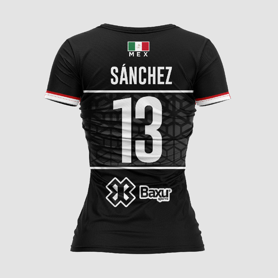 Jersey Deportivo Mujer México PERSONALIZADO Edición Selección