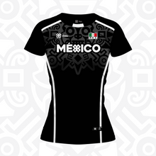 Cargar imagen en el visor de la galería, Jersey Deportivo Mujer - Baxu - Azteca - Sport Sec - Negro Obsidiana
