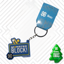 Cargar imagen en el visor de la galería, Llavero Voleibol - Monster Block Baxu - Morado /Azul
