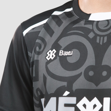 Cargar imagen en el visor de la galería, Jersey Deportivo Mujer - Baxu - Azteca - Sport Sec - Negro Obsidiana
