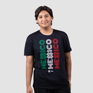 Playera Unisex - Baxu - México Pro - Algodón - Negro