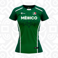 Jersey Deportivo Mujer - Baxu - Azteca - Sport Sec - Verde Bandera