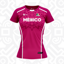 Cargar imagen en el visor de la galería, Jersey Deportivo Mujer - Baxu - Azteca - Sport Sec - Rosa Mexicano
