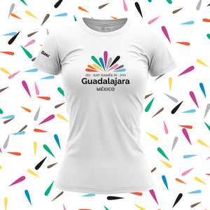 Blusa Baxu - Gay Games Guadalajara - (Basics) - Sport Sec - Blanco