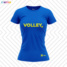 Cargar imagen en el visor de la galería, Blusa Mujer Voleibol - Baxu - E Motion - Point - Azul Rey
