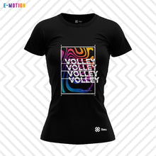 Cargar imagen en el visor de la galería, Blusa Mujer Voleibol - Baxu - E Motion - Volley Flow - Negro
