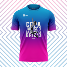 Cargar imagen en el visor de la galería, Jersey Conmemorativo Copa Jalisco Samantha Bricio 2024 - Rosa - Sport Sec - Full print - Unisex
