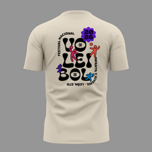 Cargar imagen en el visor de la galería, Playera Unisex - Algodon - FESTIVAL NACIONAL DE VOLEIBOL INFANTIL Y JUVENIL LEÓN 2026 - FEST - Beige
