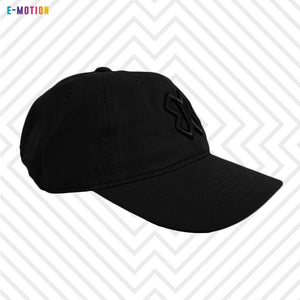 Gorra deportiva ajustable - Baxu - Logo Baxu X - Negro