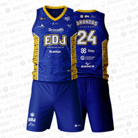 Uniforme Basquetbol Baxu - EDJ TOP - Jersey + Short de Juego