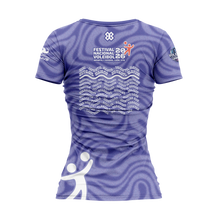 Cargar imagen en el visor de la galería, Jersey Oficial Dama Deportivo - Full Print - Baxu - FESTIVAL NACIONAL DE VOLEIBOL INFANTIL Y JUVENIL LEÓN 2026 - VIBES - Morado
